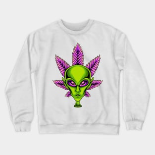 Alien Weed Crewneck Sweatshirt